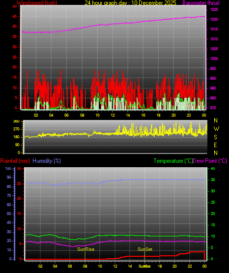 24 Hour Graph for Day 10